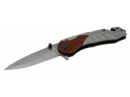 Nůž zavírací WOOD s pojistkou 21cm Cattara 13226