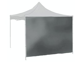 Bočnice pro párty stan 2x3m 210D šedá WATERPROOF