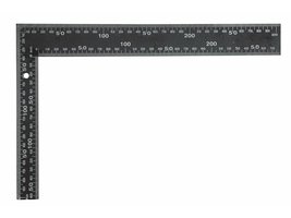 Úhelník truhlářský 300 x 200 mm černý Vorel TO-18201