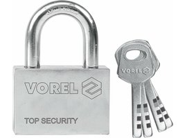 Zámek visací stavební 40 mm 4 klíče Vorel TO-77004