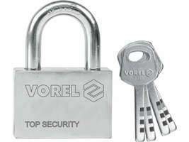 Zámek visací stavební 50 mm 4 klíče Vorel TO-77005