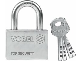 Zámek visací stavební 60 mm 4 klíče Vorel TO-77006