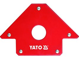 Úhelník magnetický ke svařování 22,5 kg s otvorem Yato YT-0864