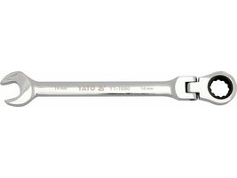 Klíč očkoplochý ráčnový 9 mm s kloubem Yato YT-1675