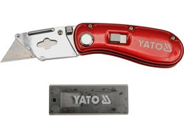 Nůž řezací + 3 ks břitů Yato YT-7534