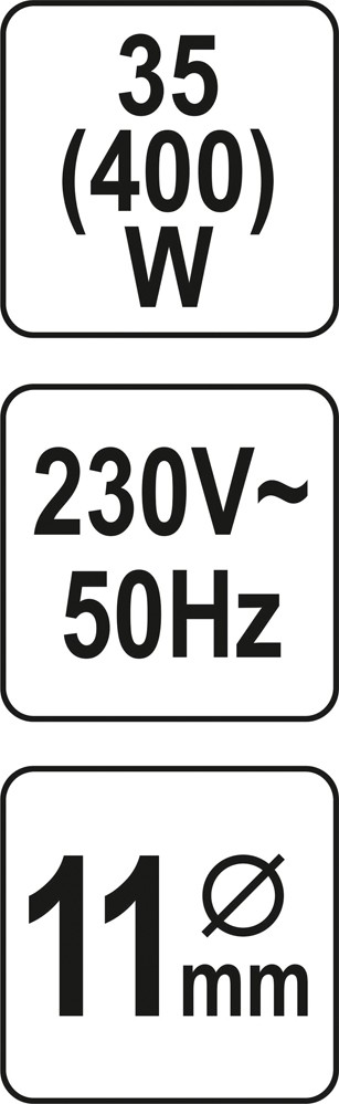 PISTOLET À COLLE 11MM 450W YT-82403 YATO