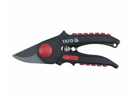 Nůžky zahradnické 190mm (průměr do 15mm) šikmý stříh Yato YT-8811