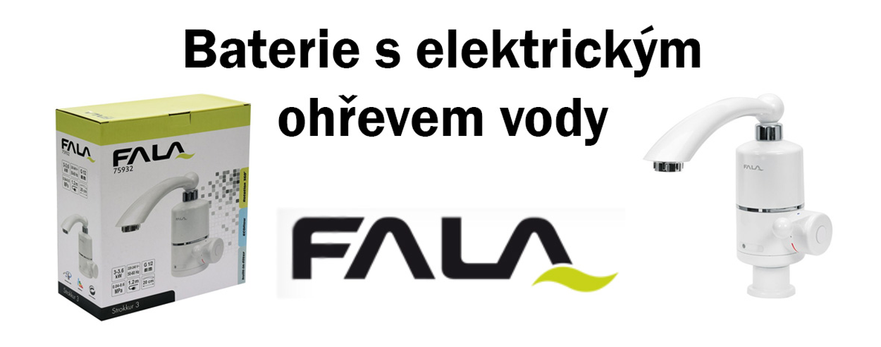 Baterie umyvadlové s elektrickým ohřevem vody